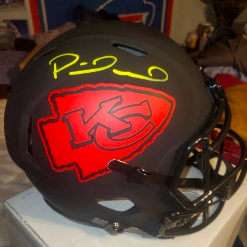 Autographed Full Size NFL helmet